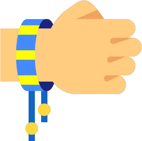 Hand With Bracelet Icon Free Download Png And Vector Clip Art Hands Transparent Background