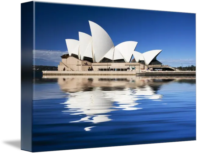 Sydney Opera House Reflection Abstract By Sheila Smart Sydney Opera House Png Opera House Icon