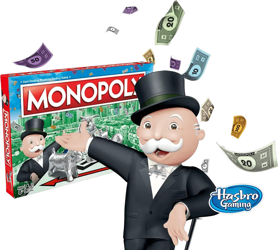 Monopoly Board Games Card U0026 Online Hasbro Rich Uncle Pennybags Png Monopoly Money Png