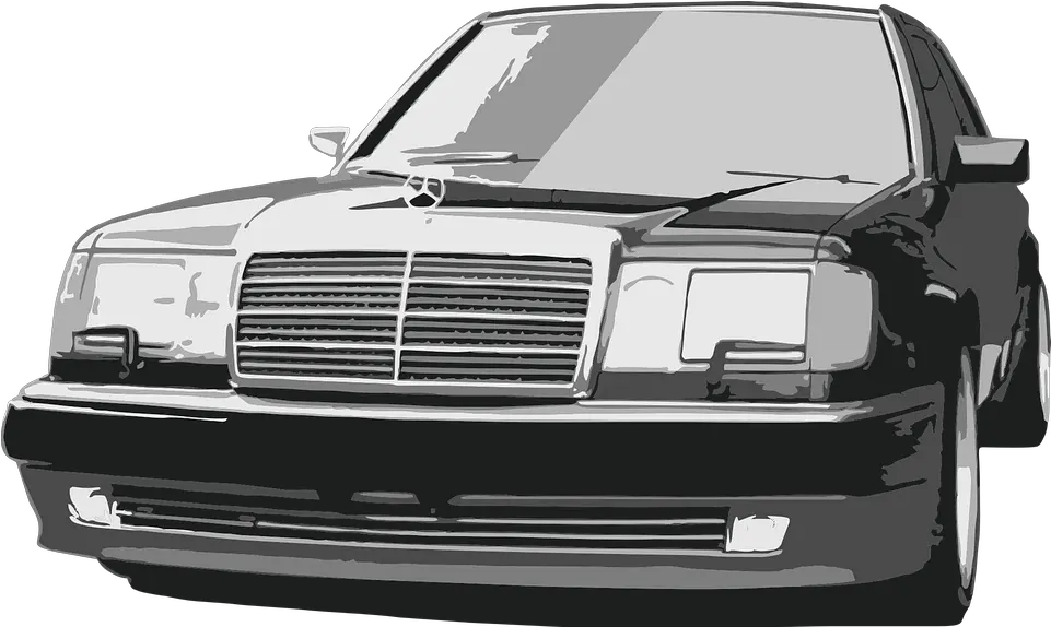 Mercedes 500 E Car Free Vector Graphic On Pixabay Mercedes Vector Png Mercedes Benz Logo Vector