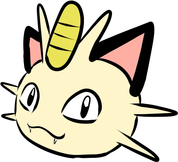 Download Hd Meowth Cartoon Transparent Png Image Nicepngcom Clip Art Meowth Png