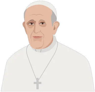 Best Premium Pope Francis Illustration Download In Png Christian Cross Pope Icon