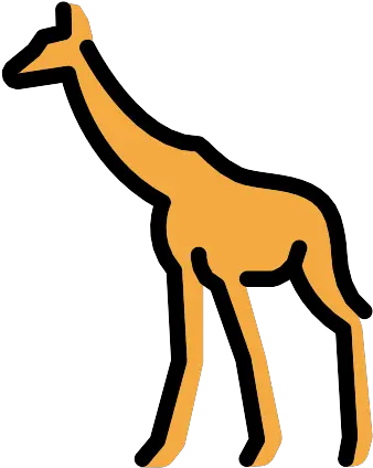 Giraffe Vector Svg Icon Animal Figure Png Giraffe Icon