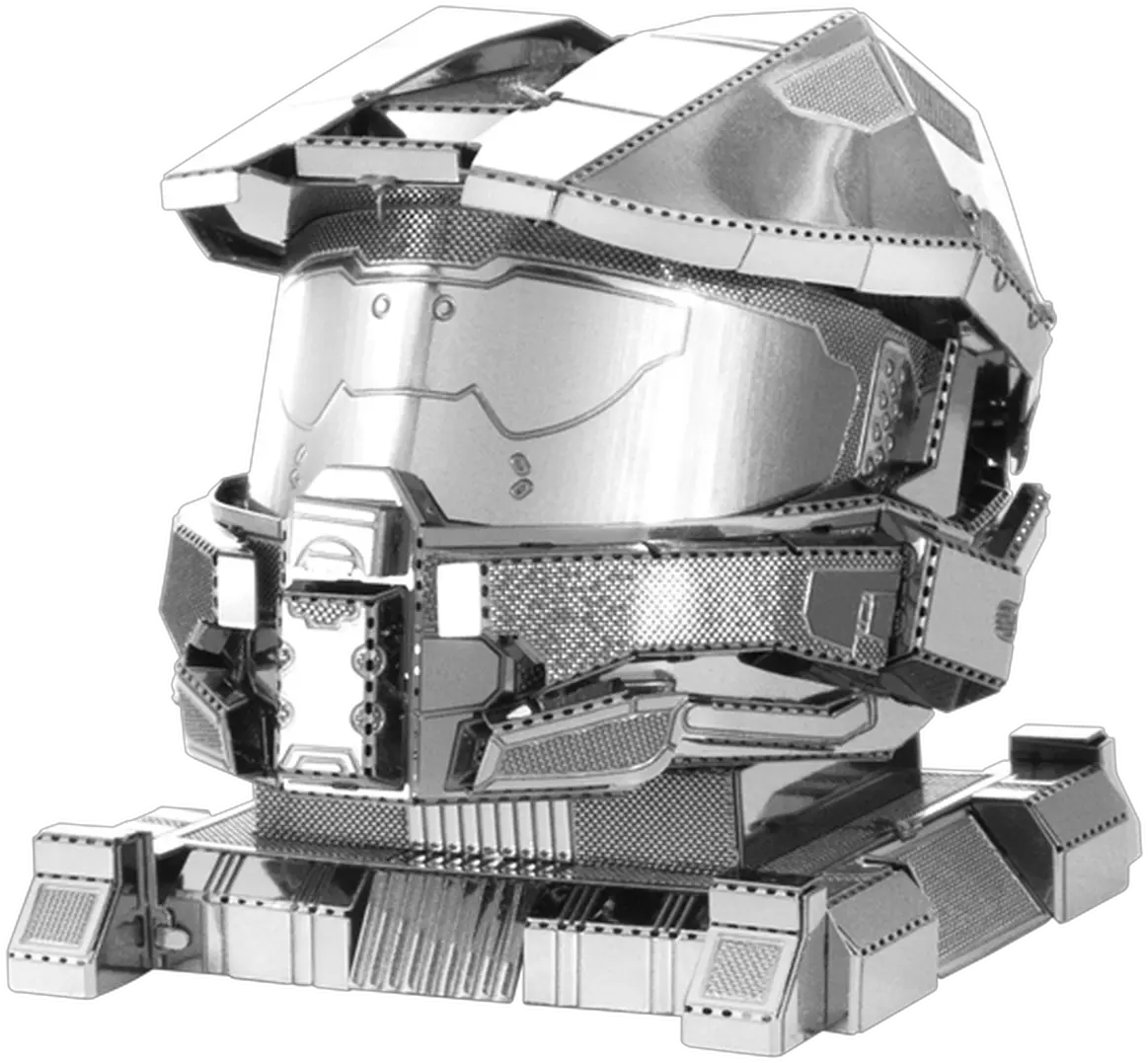 Halo Master Chief Helmet Kit Metal Earth Master Chief Helmet Png Halo Master Chief Png