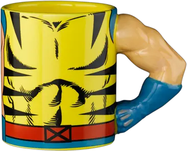 Wolverine Arm Mug Marvel 3d Coffee Mug Png Wolverine Transparent