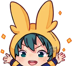 Aira Saunar Chibi Izuku Midoriya Fanart Png Midoriya Png