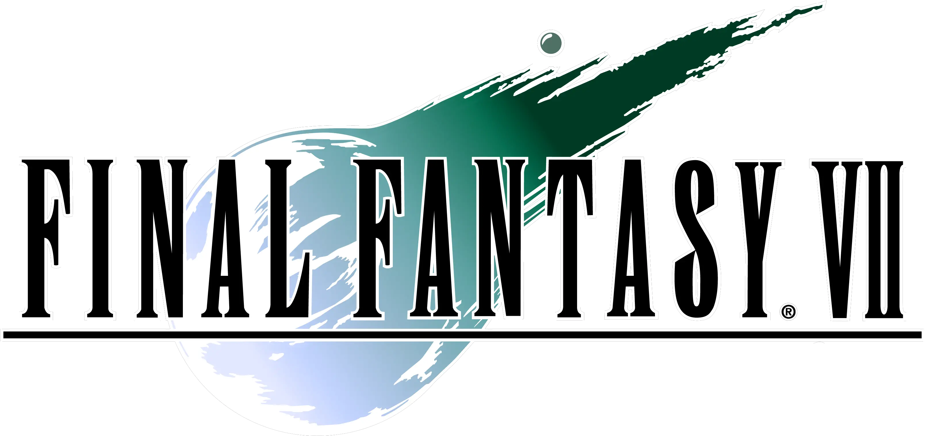 Ffvii Logo With White People Keep Using Logos Without Final Fantasy 7 Logo Png Fantasy Logo Images png