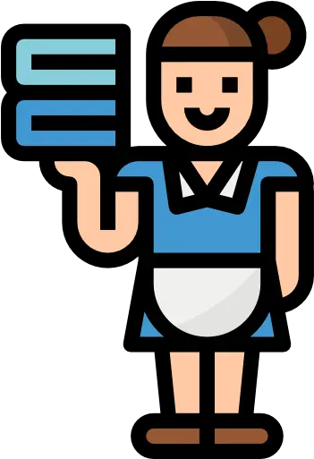 Pin Hotel Housekeeping Logo Png Maid Icon