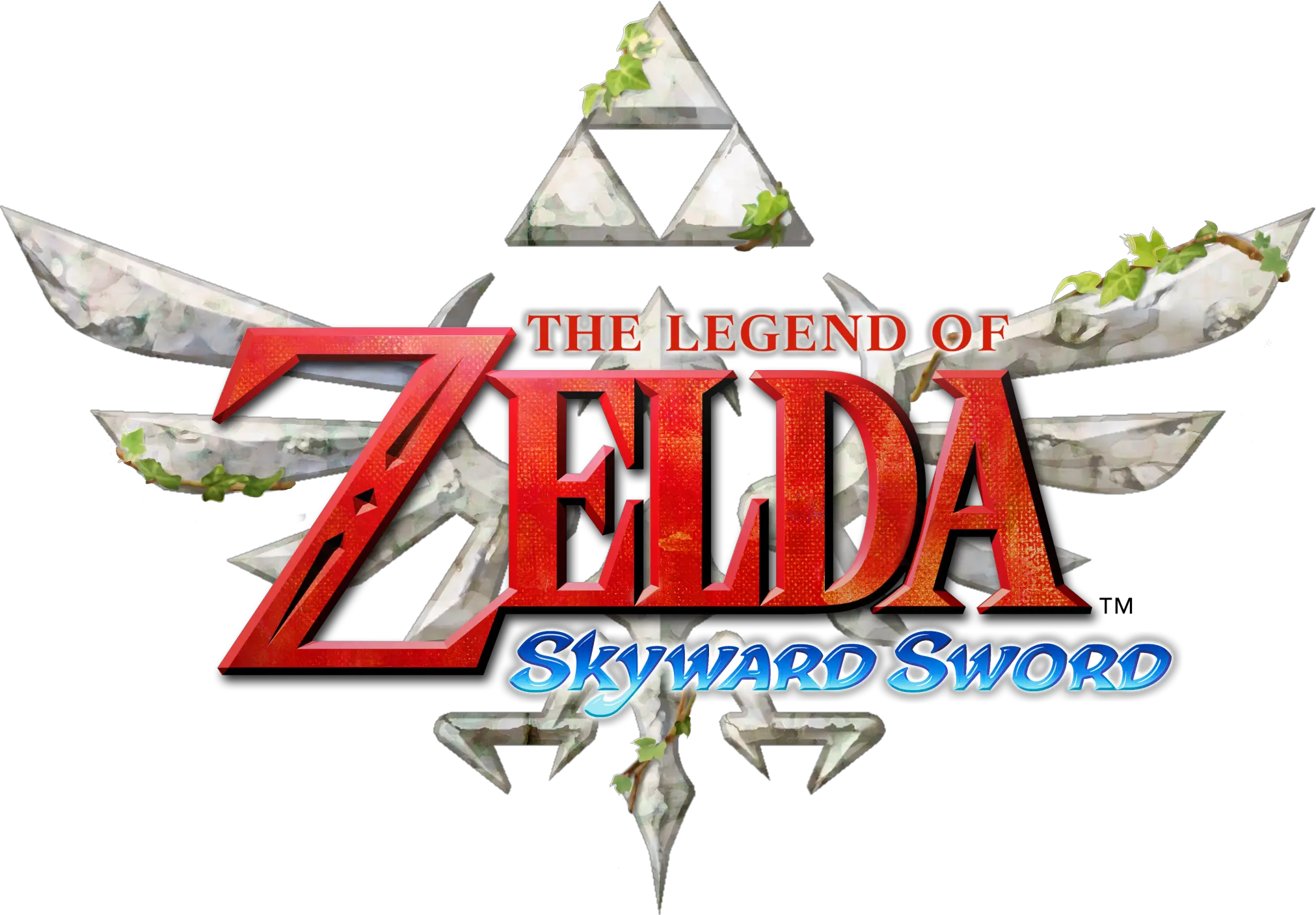 The Legend Of Zelda Skyward Sword Zelda Wiki Legend Of Zelda Skyward Sword Logo Png Triforce Transparent Background