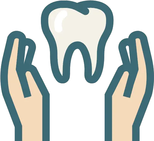 Dental Care Health Dentist Dentistry Hands Tooth Png Icon