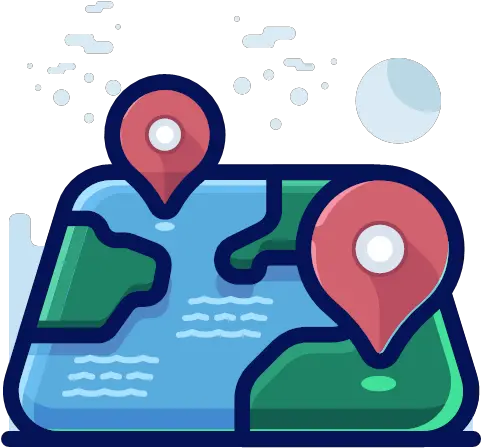 Pointer Map Destination Pin Icon Png