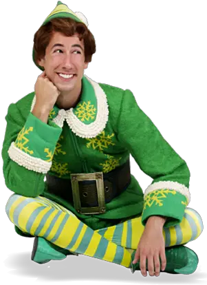 Download Hd Buddy The Elf Elf Transparent Png Image Sitting Bonzi Buddy Png