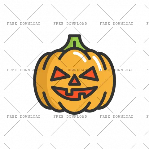 Jack O Lantern Pumpkin Png Image With Halloween Winter Background Png