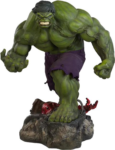 Marvel The Incredible Hulk Premium Formattm Figure By Side Sideshow Hulk Premium Format Png Incredible Hulk Logo