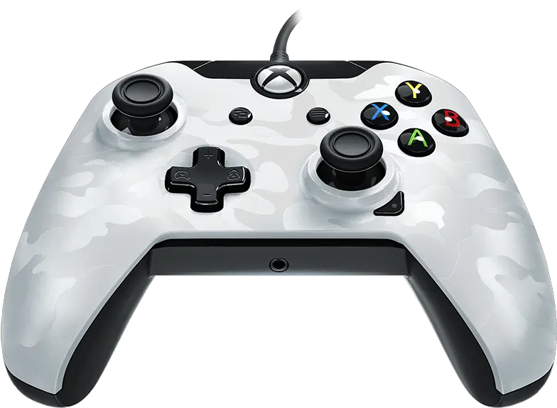 Pdp Wired Controller White Camo Pdp Xbox One Controller Png Camo Png