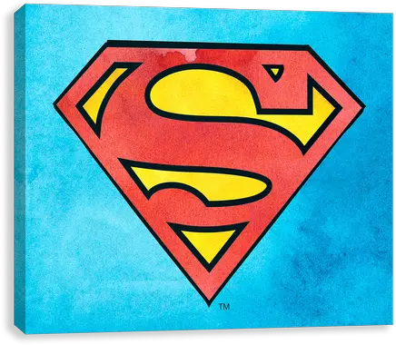 Superman Watercolor Logo Superman Logo Png Superman Cape Logo