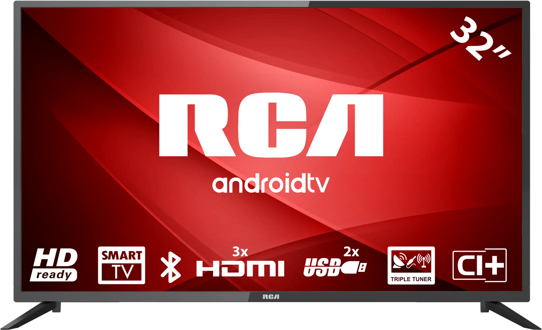 Rca Rs32h2 Eu 32 Inch Hdready Android Smart Led Tv Rcacom Rca Smart Tv Png Smart Tv Png