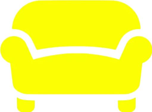 Yellow Sofa Icon Free Yellow Furniture Icons Couch Icon White Png Couch Icon Png