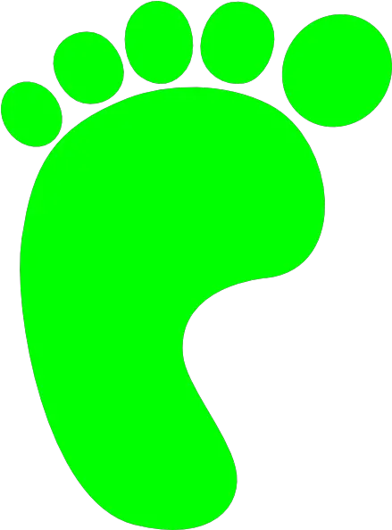 Green Left Foot Png Clip Arts For Web Clip Arts Free Png Foot Clip Art Green Foot Png