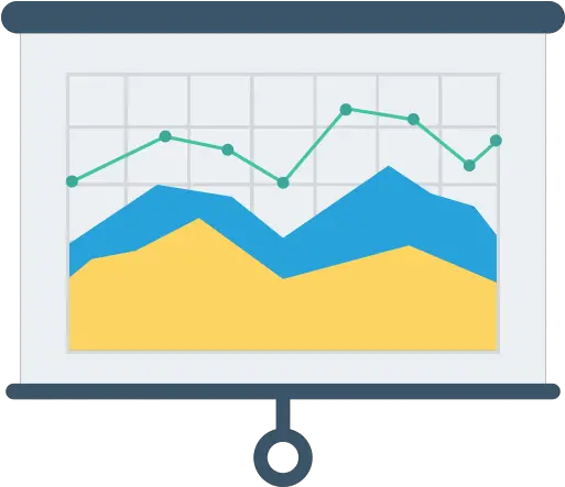 Line Graph Free Business Icons Statistical Graphics Png Line Graph Icon