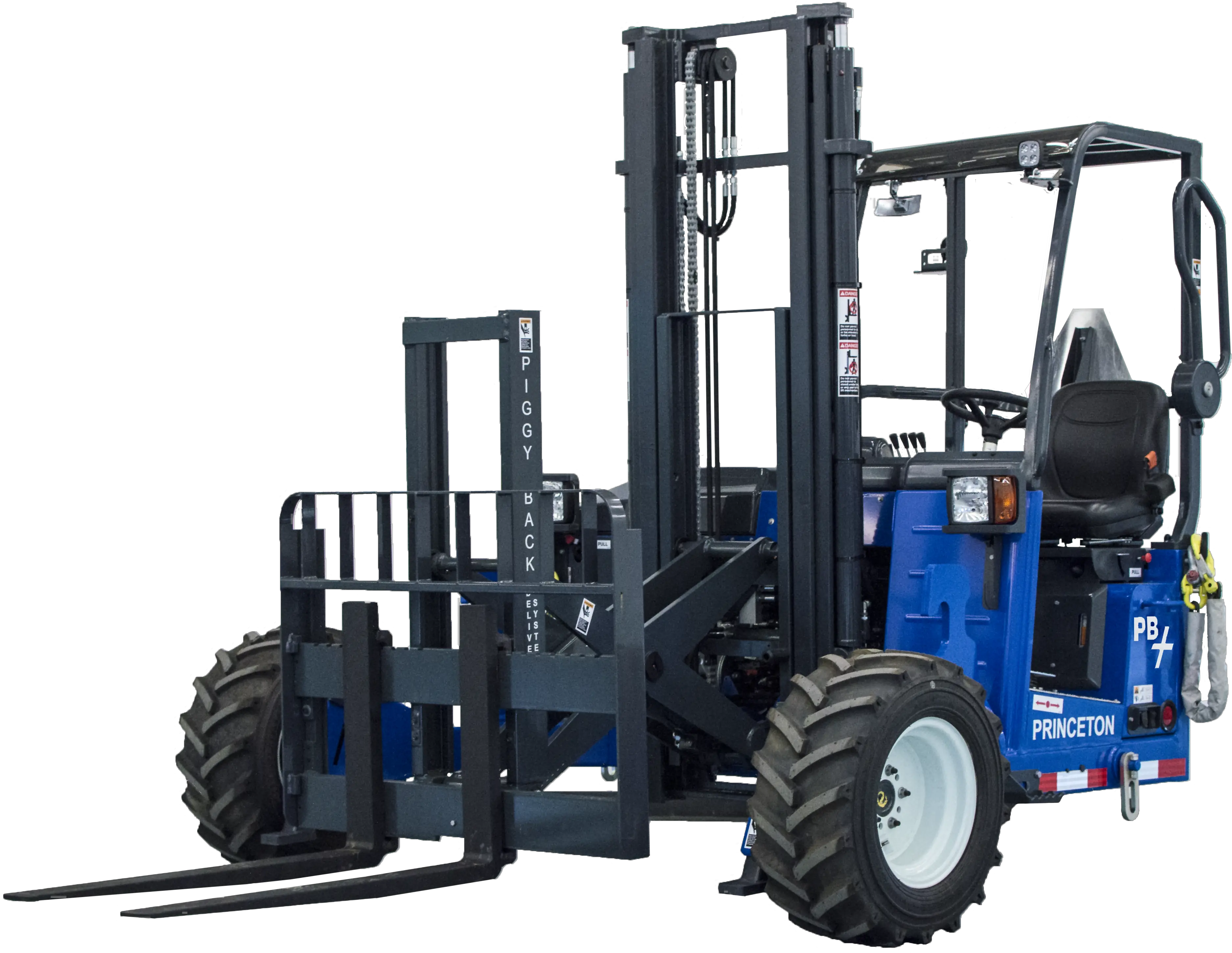 Download Princeton Pb45 Stm Truck Mount Forklift Piggyback Piggyback Forklift Png Forklift Png