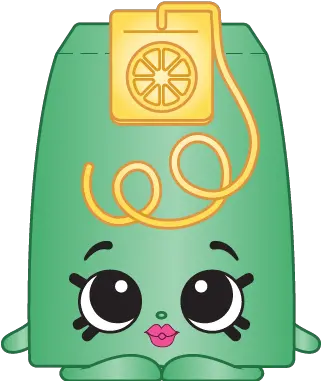 Shopkins 6 010 Herb L Teabag A Common Shopkin Tea Bag Shopkin Png Shopkins Logo Png