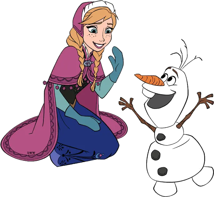 Olaf Clipart Frozen Movie Anna E Olaf Frozen Png Olaf Transparent Background