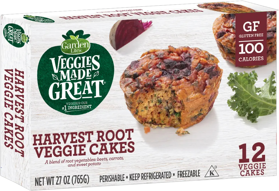 Harvest Root Veggie Cakes U2014 Veggies Made Great Garden Lites Veggies Made Great Muffins Costco Png Costco Png