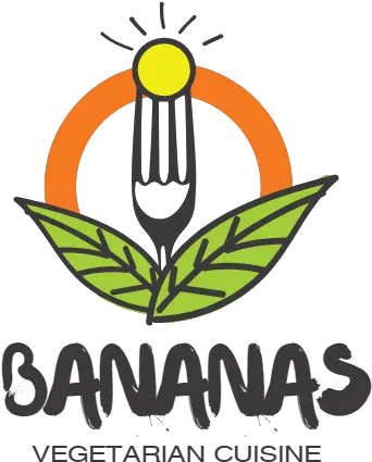 Organic Food Cuisine Restaurantvegan Eatery Logo Logo De Comida Vegetariana Png Restaurant Logos With A Sun