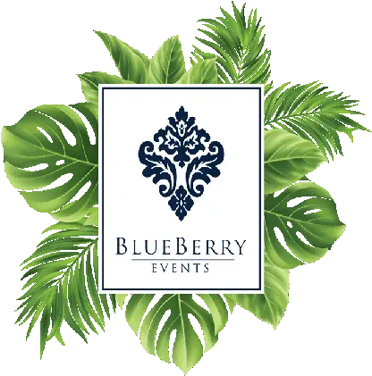Leaf Png Blueberry Events Summer Tropical Background With Exotic Leaves Leaf Png