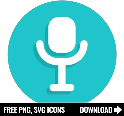 Free Voice Recording Icon Symbol Download In Png Svg Format Icon Processing Png Drop The Mic Icon