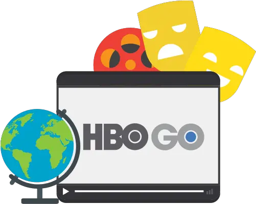 Watch Hbo Go With A Vpn Sharing Png Hbo Go Logo