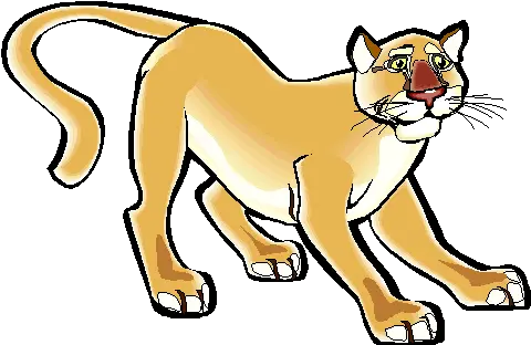 Mercury Cougar Logo Cougar Cartoon Clip Art Png Mercury Cougar Logo