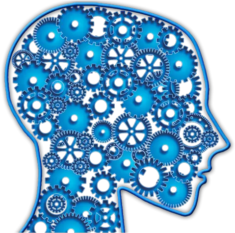 Human Head With Brain Gears Illustration Citypng Interdisciplinary Png Brain Gears Icon