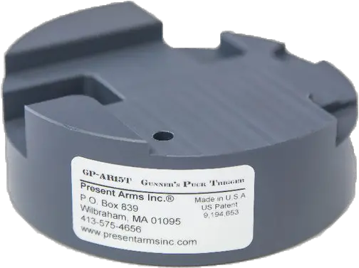 Download Hd Ar15 Trigger Puck 2 Label Png Ar15 Png