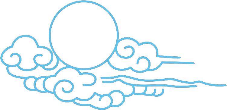 Drawing Cloud Full Moon Drawing Mid Autumn Festival Png Festival Png
