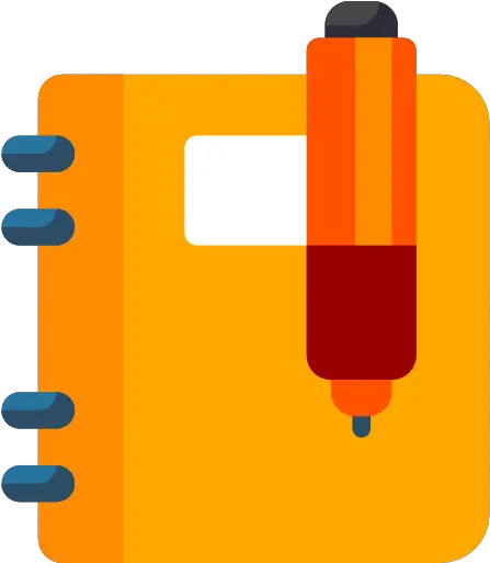 Agenda Png Hd Mart Orange Notebook Clipart Png Agenda Icon Png