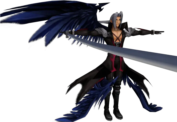 Playstation 2 Sephiroth Kingdom Hearts 2 Png Sephiroth Png