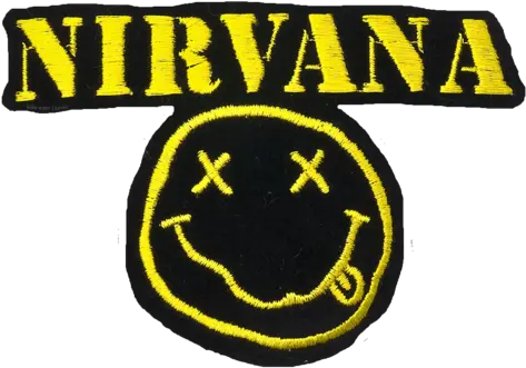 Nirvana Logo Patch Freetoedit Emblem Png Nirvana Logo Png