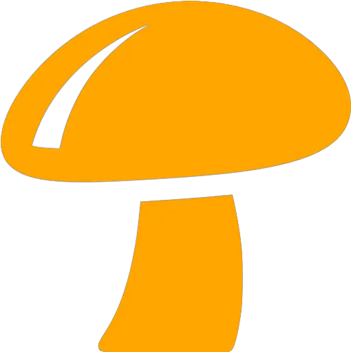 Orange Mushroom Icon Dot Png Mushroom Icon