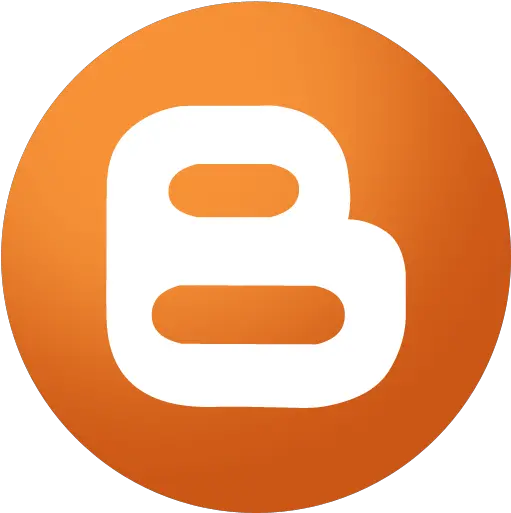 Icon Blogger Daily Orange Logo Png Blogger Png