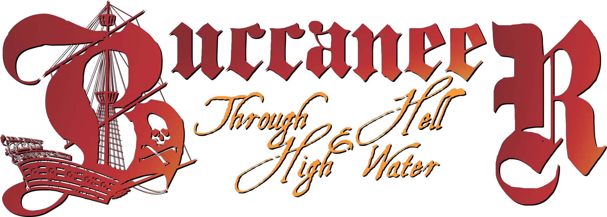 Buccaneer Through Hell U0026 High Water Rpg U2013 Swashbuckling Calligraphy Png Buccaneers Logo Png