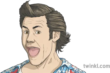 Jim Carrey Actor Celebrity Comedian Illustration Png Jim Carrey Png