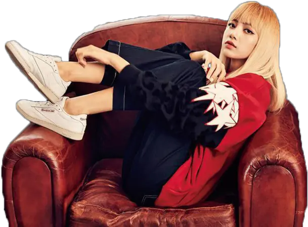 Classic Blackpink Reebok One Fire Lisa Square One Blackpink Png Blackpink Png