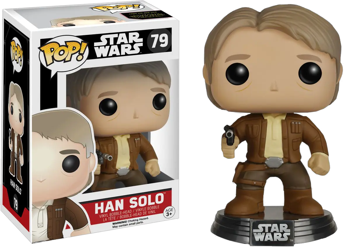 Han Solo Hans Solo Funko Pop Transparent Png Original Funko Pop Starwars Han Solo Han Solo Png