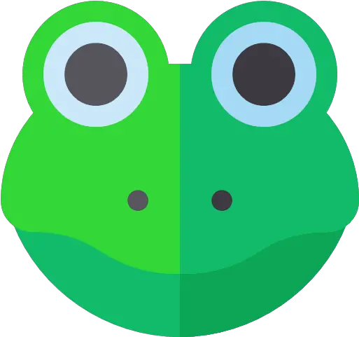 Flat Version Frog Icon Png