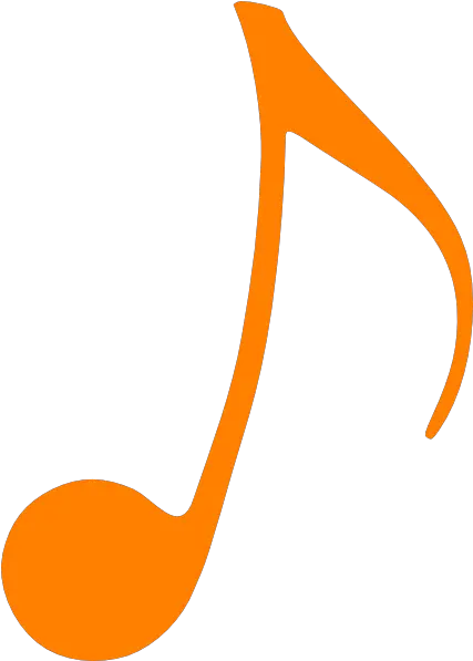 Orange Music Note Clip Art Vector Clip Art Orange Music Notes Clipart Png Music Sign Icon png
