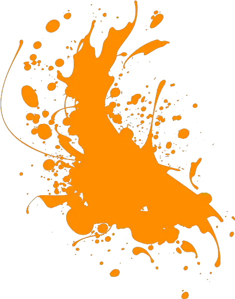 Paint Splat Clipart Free Download Orange Paint Splatter Png Ink Splatter Png