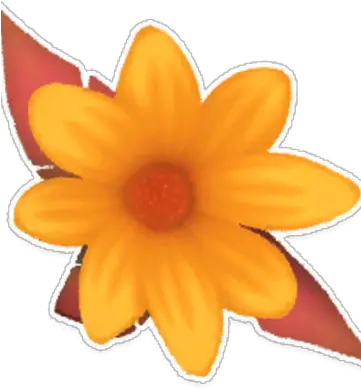 Orange Daisy Garden Paws Wiki Fandom Susan Png Daisy Png