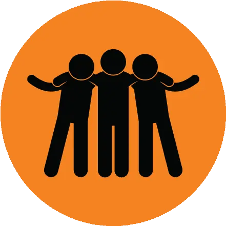Icon Groups 85697 Free Icons Library Friend Icon Png Orange Group Icon In Whatsapp